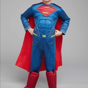 Child’s Man of Steel Deluxe Superman Costume Sz S